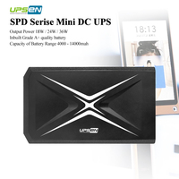 Catu daya tanpa sakelar untuk Router WiFi, Modem ONU CCTV kamera cadangan Mini DC UPS 12V 18W