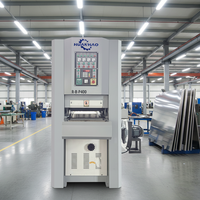 Machine de décapage, de débavurage et de polissage de plaques métalliques en acier haute efficacité Huanhao, garantie, prix d'usine