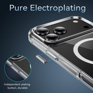 Funda Magnética Personalizada para Teléfono Móvil con Impresión UV Transparente HD a Prueba de Golpes para iPhone 16 15 Pro Max para <span class=keywords><strong>Samsung</strong></span> S25 S24 Ultra - Product Image 5