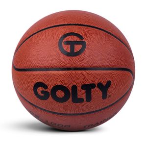 Ballon de basket GOLTY GBL-<span class=keywords><strong>1001</strong></span>, taille 7, poids 580-620 g et circonférence 750-780 mm, pour jeu en salle et en extérieur. - Product Image 1