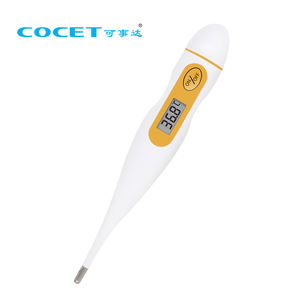 Thermomètre oral étanche et flexible pour aisselles Thermomètre de température numérique médial pour fièvre clinique électronique en forme de stylo - Product Image 1