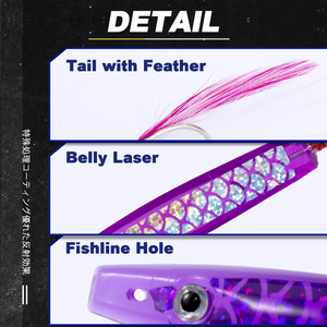 Leurre <span class=keywords><strong>de</strong></span> pêche en mer 45mm 1.2g pour lancer, type Skip Bait, pour la pêche au bar et au maquereau, récupération rapide, vente en gros - Product Image 4