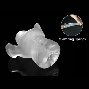 Masturbación anal para hombre y mujer, expansor de enchufe anal hueco multifuncional transparente - Product Image 3