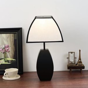 Lampe de table LED moderne en fer tissu d'art support en métal bleu noir pour la maison hôtel chambre salle d'étude décor nouvelles décorations pour la maison - Product Image 2