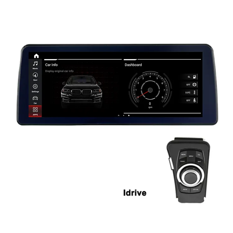 12.3 Polegada Carplay Para BMW Série 3 E90 E91 E92 E93 CCC CIC I-drive Sistema GPS Carplay Multimédia Rádio Do Carro Snapdragon 665