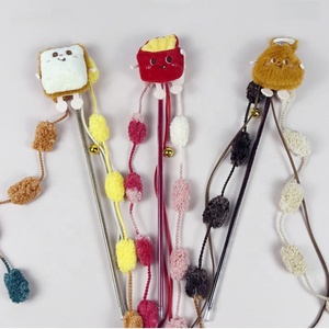 Juguete de Peluche con Forma de Comida, Varita para Gatos con Papel Arrugado y Campana para Juego Interactivo - Product Image 5