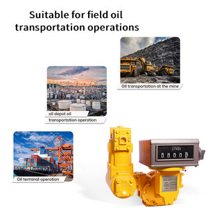 機械式燃料流量計LC高精度液体制御流量計ディーゼル・ガソリン輸送用 - Product Image 5