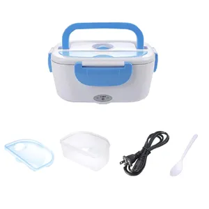 40W family portable food heater with divided lunch box 1.5L electric lunch box