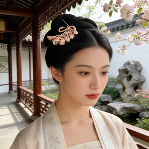 Broche de luxe tendance en strass de cristal avec pince à foulard en perles, épingle anti-exposition pour robe, châle et bijoux de décoration pour femme - Product Image 6