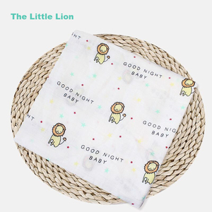 Doux écologique 70% bambou 30% coton bébé swaddle wrap couverture ensemble - Product Image 3