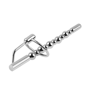RVS metalen urethrale <span class=keywords><strong>penis</strong></span> expander urethra katheter kuisheidsstimulator dilator voor mannen adult sex toys - Product Image 3