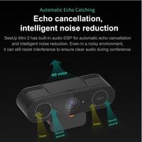 Taşınabilir USB tak ve çalıştır 2k halka ışık webcam 1080p full hd web kamera pc için mikrofon ve hoparlör gizlilik kapak