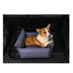 Coussins gonflables personnalisés de siège d'auto pour animaux de compagnie tapis de table antidérapant pour chien lavable silicone chien bo