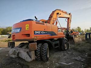 Maquinaria de Construcción con Ruedas de 22 Toneladas, Excavadora DOOSAN DH210W de Corea, Excavadora Usada DOOSAN DH210W-7, 210W - Product Image 5