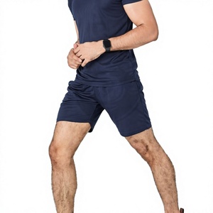 Logo personnalisé Gym Wear Cross Fit Shorts Mens Fitness Workout Short de sport de course avec short de compression intérieur pour hommes - Product Image 1