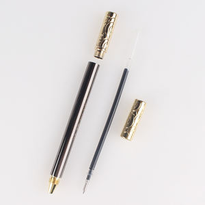 Bolígrafo de Lujo de Metal de Latón con Tinta de Gel, Personalizable con Logotipo, Regalo Empresarial de Calidad, Estilo Vintage y Elegante - Product Image 6