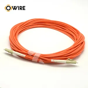 Owire Hoge Kwaliteit Single Mode G657A 9/125 Simplex Duplex Sc APC-SC/Apc Fiber Optic Patch Cord