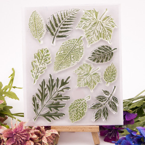 Fabricación de tarjetas Sello de hoja de silicona Ecológico TPR Patrones múltiples Sello de fotopolímero transparente - Product Image 2