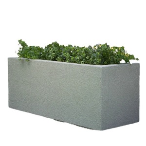 Nuevos Materiales de Construcción en Piedra, Macetas y Jardineras de Hormigón Prefabricado Personalizables para Balcones y Centros Comerciales - Product Image 5