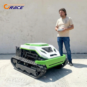 Бесплатная доставка! 100% беспроводная газонокосилка-робот на гусеничном ходу для сада, бензиновая газонокосилка-триммер - Product Image 1