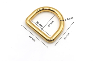 Youshun tùy chỉnh Túi xách phần cứng <span class=keywords><strong>5</strong></span>/8 "horsbit D Vòng - Product Image 2