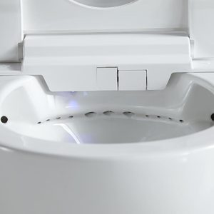 Inodoro Inteligente de Cerámica con Sifón y Descarga por Pared, Montado en la Pared, con Tanque Oculto, de Una Pieza, para Baño y Hotel ST23 - Product Image 2