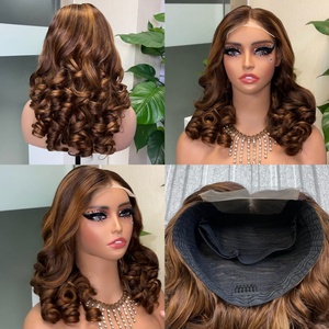 วิกผมแท้ 100% แบบหลวมๆ ยืดหยุ่นได้ ขนาด 5*5 สี P4/30 - Product Image 1