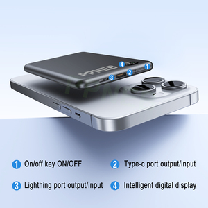 Banque d'alimentation <span class=keywords><strong>magnétique</strong></span> à charge rapide 15W 5000mAh 10000mAh Chargeur sans fil ultra fin pour <span class=keywords><strong>iPhone</strong></span> 15 16 <span class=keywords><strong>Batterie</strong></span> <span class=keywords><strong>externe</strong></span> - Product Image 4