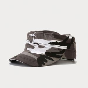 2023 Outdoor Camo Sports <b>Caps</b> Best Quality <b>Summer</b> Fishing Sun Visor Hat <b>Flat</b> Top Camouflaged Baseball <b>Cap</b> Custom Logo Street - Product Image 6