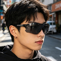 Lunettes de soleil de sport pour cyclisme unisexes pour adultes, monture intégrale, compatibles myopie, ultra-légères, résistantes au vent, UV400, design coloré