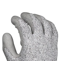 ENTE SÉCURITÉ PU enduit Anti-coupure Construction Protection contre les coupures Niveau 5 Protection de sécurité au travail Gants anti-coupure de chasse sous-marine