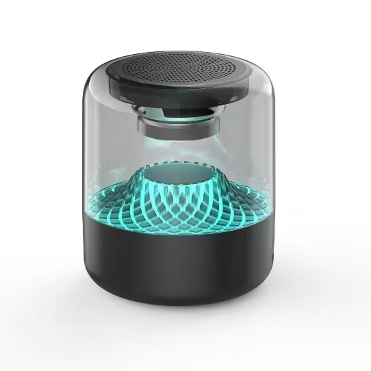 New Products RGB Light Custom LED Logo Promotional Gift Speakers Stereo Surround Outdoor Portable Speaker