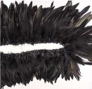 Venta al por mayor atado de moscas de pesca 6-8 pulgadas (15-20cm) plumas de gallo de <span class=keywords><strong>pollo</strong></span> de colores naturales para manualidades Diy - Product Image 3