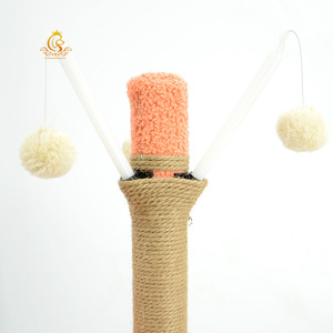 Plataforma de Actividades para Gatos de Interior EUR PET, Árbol para Jugar y Rascarse, Mueble para Gatos de 2 Niveles, Torre de Escalada de Madera para Gatos - Product Image 4