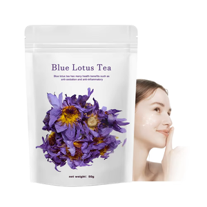 Té de Loto Azul OEM 50g, Capullos de Flor de Loto Azul Secos Naturales, Té Herbal Antioxidante y Antiinflamatorio - Product Image 4