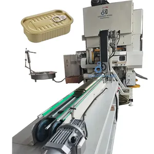 Square EOE end cap Easy open FA Full Aperture food can lid production line