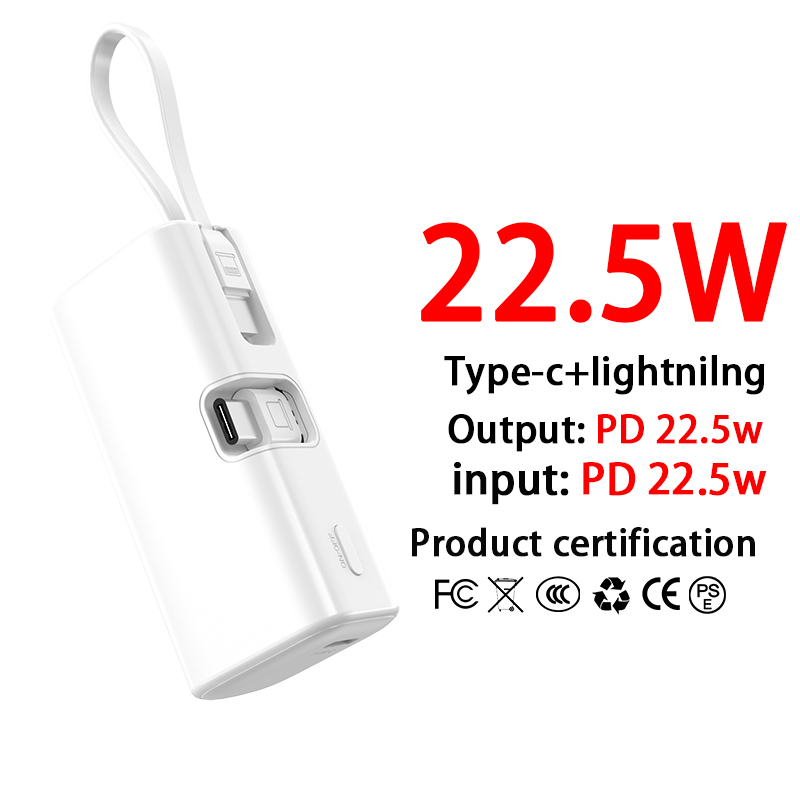 22.5W-Type-c+Iightnilng-สีขาว