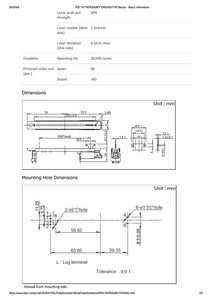 <span class=keywords><strong>ALPS</strong></span> RSA0N11M9A0J โพเทนชิโอมิเตอร์แบบสไลด์ ขนาด 100 มม. ขับเคลื่อนด้วยมอเตอร์ ของแท้รับประกัน - Product Image 5