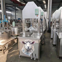 Maisheng Machine à fendre la tête de mouton Abattoir de moutons Machine à couper la tête de mouton Équipement d'abattage des chèvres