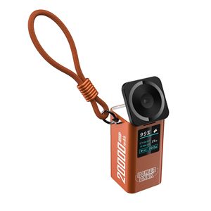 พาวเวอร์แบงค์พกพา 20000mAh อลูมิเนียมอัลลอยด์ พร้อมหน้าจอ LED ช่องต่อ Type C สำหรับชาร์จและถ่ายโอนข้อมูล รองรับการชาร์จเร็ว 15W สำหรับอุปกรณ์มือถือ - Product Image 3