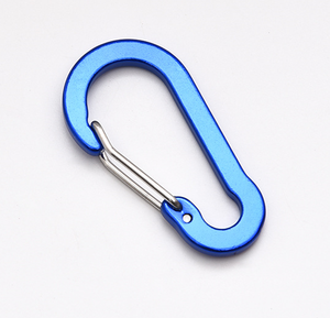 5 #   Mosquetón de Seguridad con Cierre de Alambre para <span class=keywords><strong>Hamaca</strong></span>, Clips de Seguridad, Mosquetón de Aluminio con Cierre de Alambre de 50 mm - Product Image 2