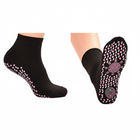 Chaussettes magnétiques auto-chauffantes en tourmaline unisexes, masseur de pieds avec physiothérapie infrarouge, antidérapantes pour les sports d'hiver
