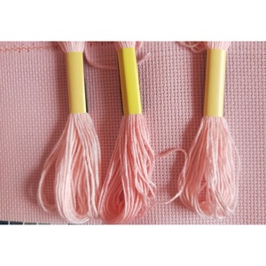 Toile Aida 14ct blanche, rose, noire, 11ct verte, 15*15cm, 30*30cm, 45*45cm, pour broderie au point de croix, tissu pour travaux manuels DIY - Product Image 2
