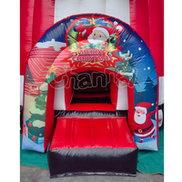 Château gonflable géant Père Noël pour Noël, tente de camping extérieure, activités de festival, location