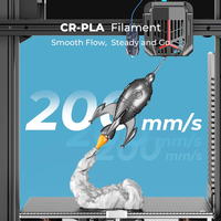 Filamen PLA Creality 1.75mm 1kg, Konsumsi Printer 3D dengan Susut Rendah Tanpa Gelembung, Kompatibilitas Luas untuk Printer FDM