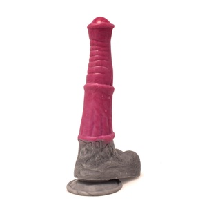Vibrador de empuje, Dildo monstruoso con forma de caballo de fantasía, Dildos de caballo con ventosa, Juguetes anales gruesos, Juguetes sexuales para adultos para mujeres y hombres - Product Image 4