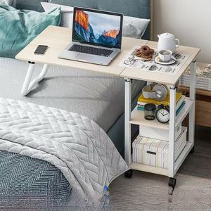 Nouvelle arrivée - Bureau d'ordinateur réglable en hauteur avec roulettes mobiles durables pour étudiants et support pour ordinateur portable T1089 - Product Image 3