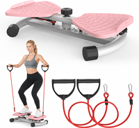 Appareil d'exercice portable en acier pour le renforcement des abdominaux avec cordes de traction pour femmes et hommes