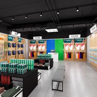 Présentoir en bois pour magasin de sport, idéal pour sacs à dos de badminton, maillots de sport et vêtements – Support d'affichage pour articles de sport