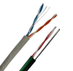 Cable Telefónico de 2 Conductores Serie CAT3 con Cable de Comunicación para Exteriores de 0.50mm PE/PVC, Marca HANLI, Hecho en Zhejiang - Product Image 3